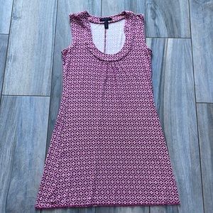 Banana Republic Pink Patterned Dress Size Xs